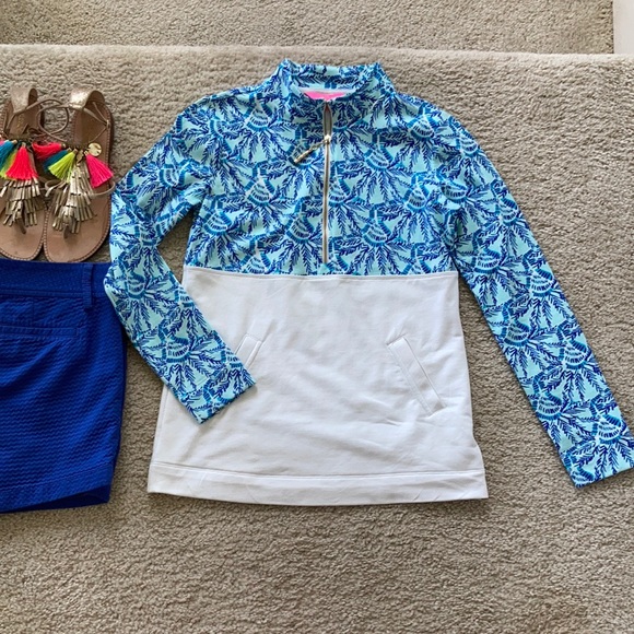 Lilly Pulitzer Tops - Lilly Pulitzer UPF 50+ Asher Popover